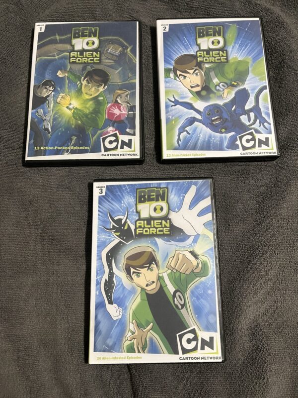 Ben 10 Alien Force Complete Series DVD or Blu-Ray for sale