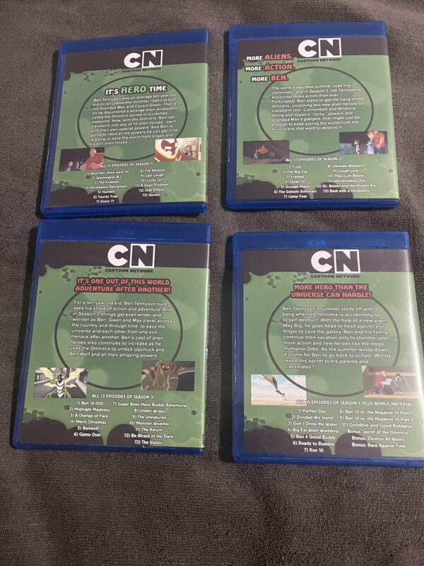 Ben 10 Complete Series (Classic) Blu-Ray
