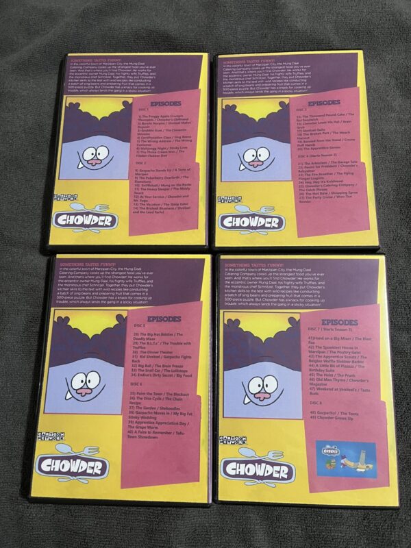 Chowder Complete Series DVD or Blu-Ray for sale