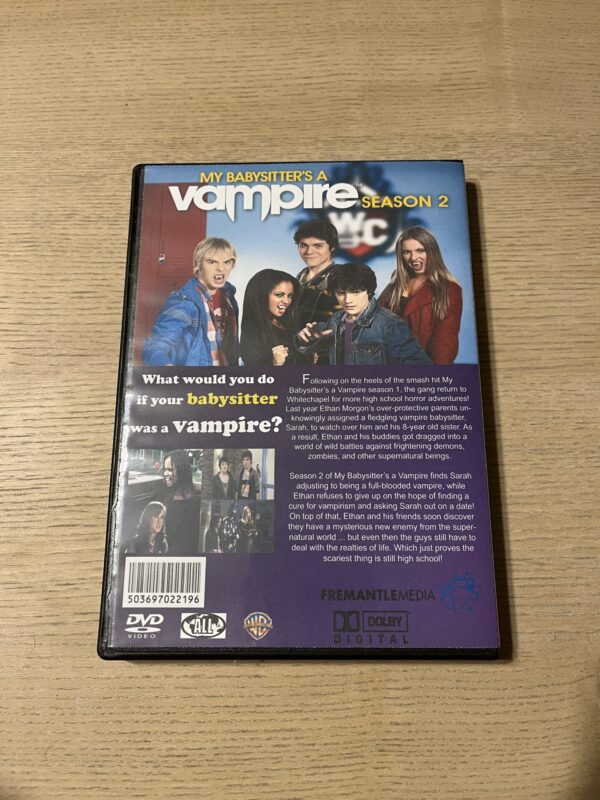 My Babysitter's a Vampire Seasons 2 Only DVD